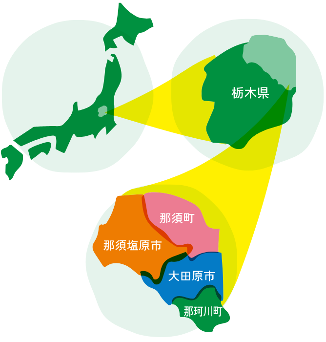 那須エリア地図