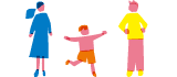 家族のイラスト